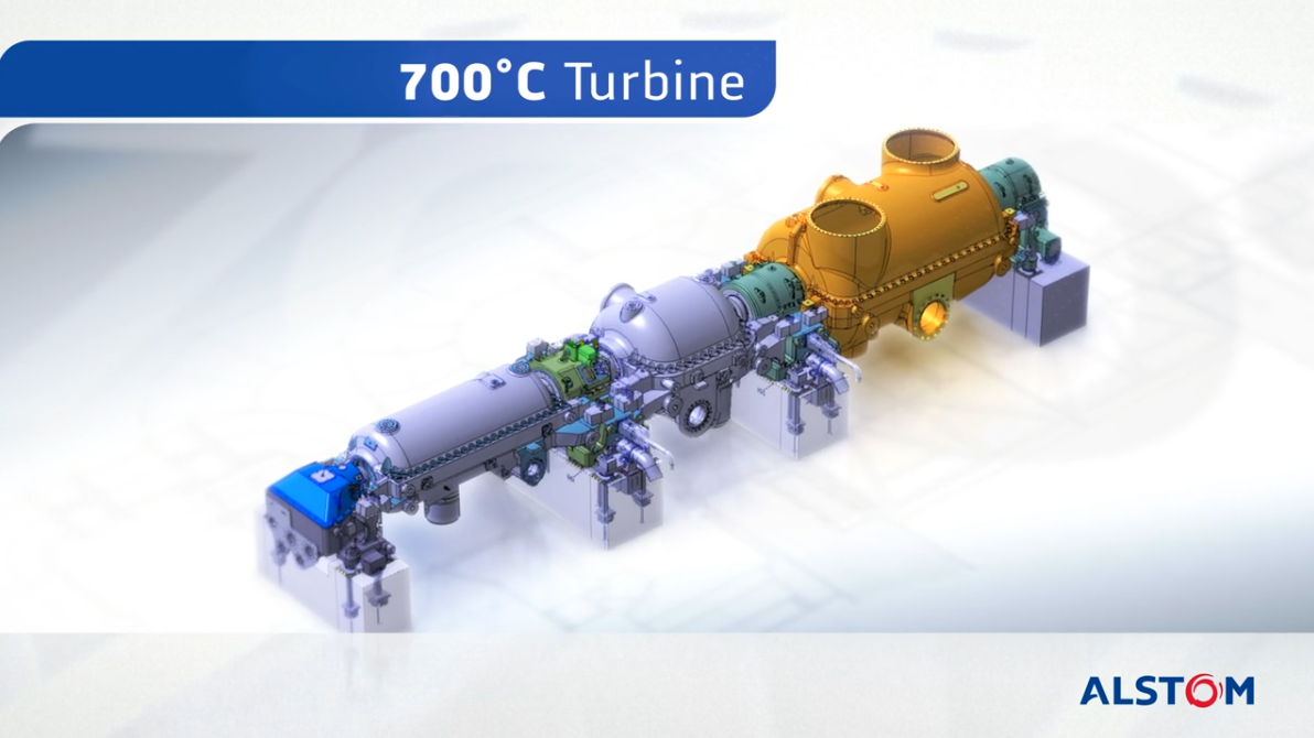 alstom汽轮机厂三维动画